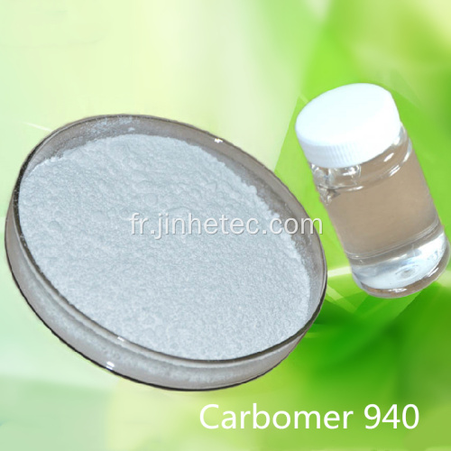 Carbopol Carbomer 940 pour gels hydratants